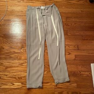 Aritzia Wilfred free stone gray pants